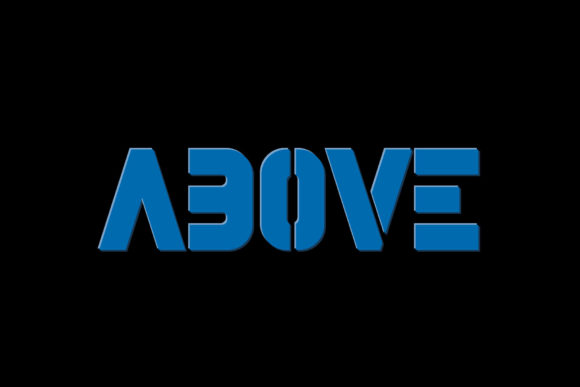 Above Font: Bold Display Typography for Digital Branding