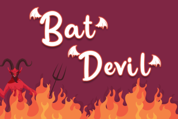 Bat Devil Display Font for Engaging Digital Branding