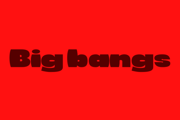 Big Bangs Font for Bold Web Design and Brand Impact