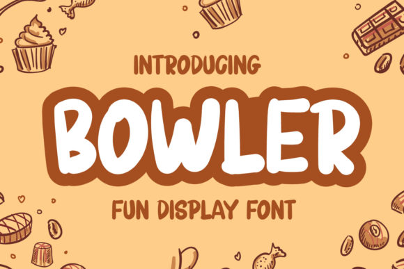 Bowler Font: A Playful Display Typeface for Editorial Design