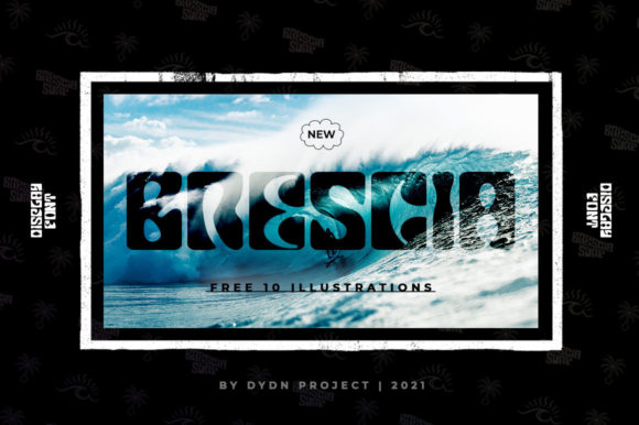 Brescia Display Font for Unique and Whimsical Craft Projects