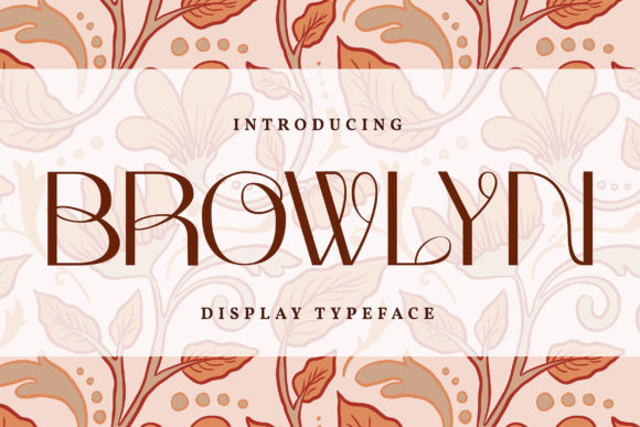 Browlyn Display Font for Modern Web Design