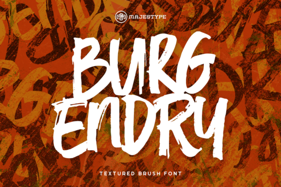 Burgendry Display Font for Eye-Catching Campaigns