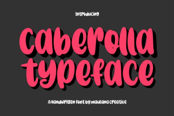 Caberolla Font for Editorial Design and Creative Projects