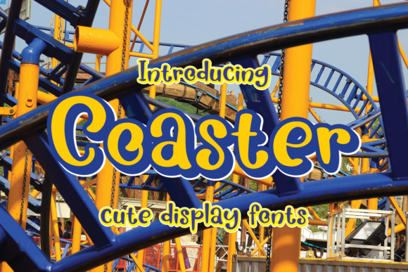Coasters Font: A Quirky Display Typeface for Editorial Design