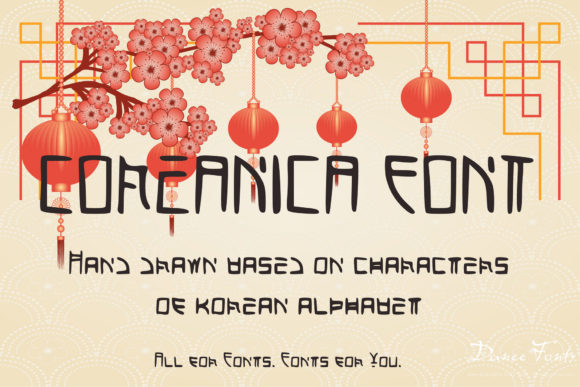 Coreanica Font: A Display Typeface for Polished Branding