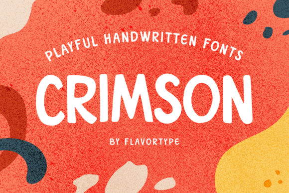Crimson Display Font for Creative Makers and Shop Owners