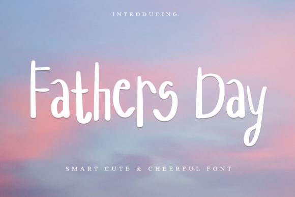 Fathers Day Font for Bold and Charming Handmade Creations