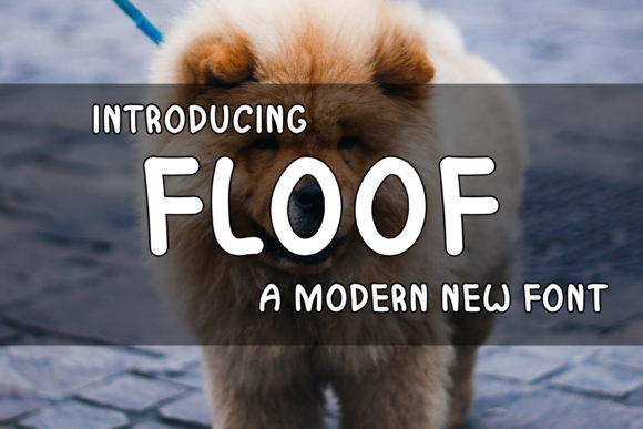 Floof Display Font for Handmade Labels and Creative Projects