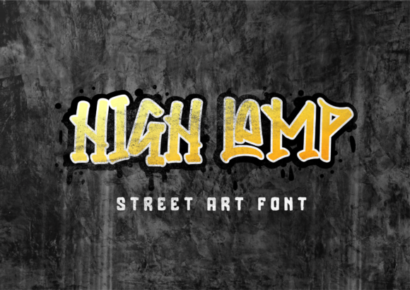 High Lamp Font: A Display Typeface for Bold Branding