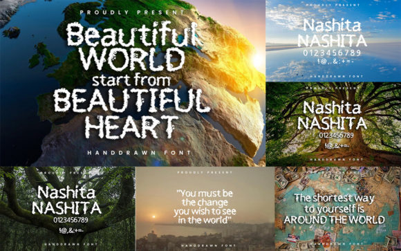 Nashita Font: A Display Typeface for Polished Branding