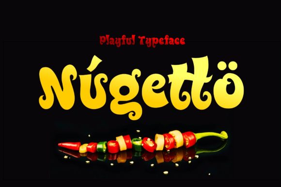 Nugetto Display Font for Bold Branding and Dynamic Designs