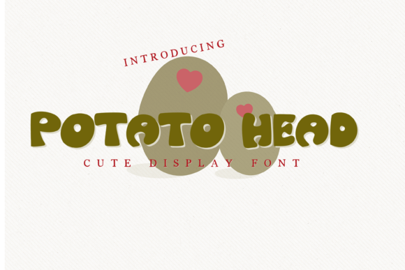 Potato Head: A Playful Display Font for Authentic Branding