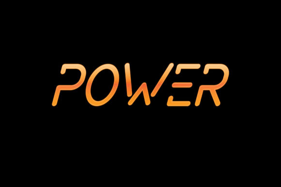 Power Font: A Modern Display Typeface for Smart Branding