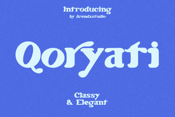 Qoryati Font Review: A Bold Display Typeface for Strong Branding