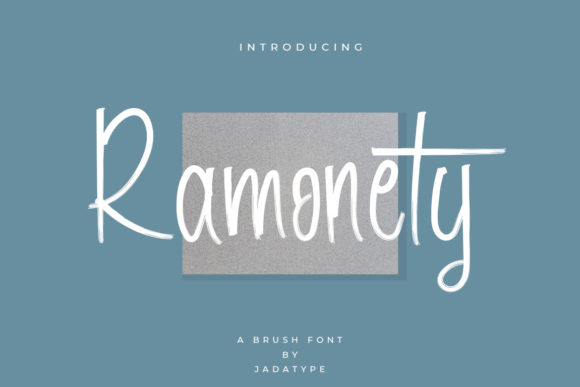 Ramonety Font: A Handwritten Touch for Polished Branding