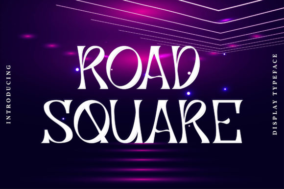 Roadsquare Font: A Bold Display Choice for Creative Projects