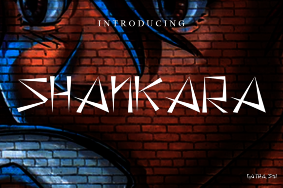 Shankara Display Font for Editorial Design