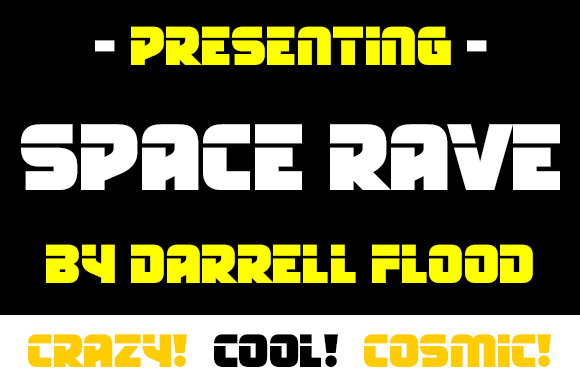 Space Rave Font for Modern Editorial Design