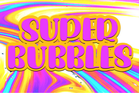 Super Bubbles Font for Stylish Web Typography