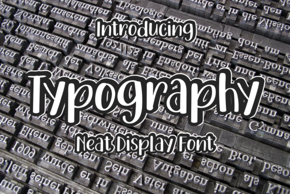 Typography Font for Beautiful and Commercial Craft Projects